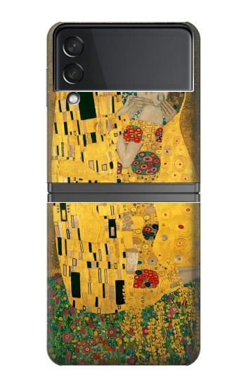 S2137 Gustav Klimt The Kiss Case For Samsung Galaxy Z Flip 4